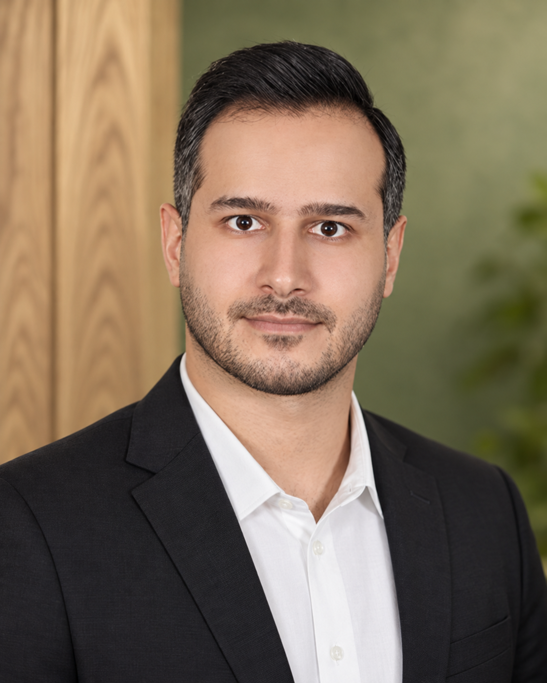 Ramtin Ghorbanpour — academic portrait
